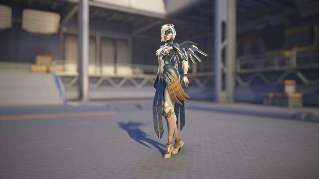 Owl Guardian Mercy skin in Overwatch 2