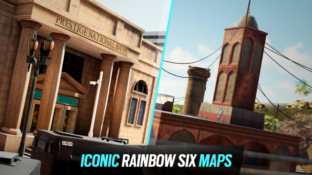 Rainbow Six Mobile maps