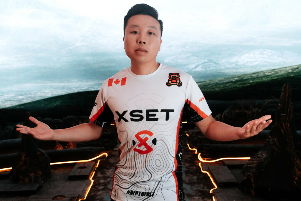 Jordan "AYRIN" He of XSET poses at VALORANT Champions 2022 Istanbul Features Day on August 28, 2022 in Istanbul, Turkey. (Photo by Angel Franco/Riot Games)