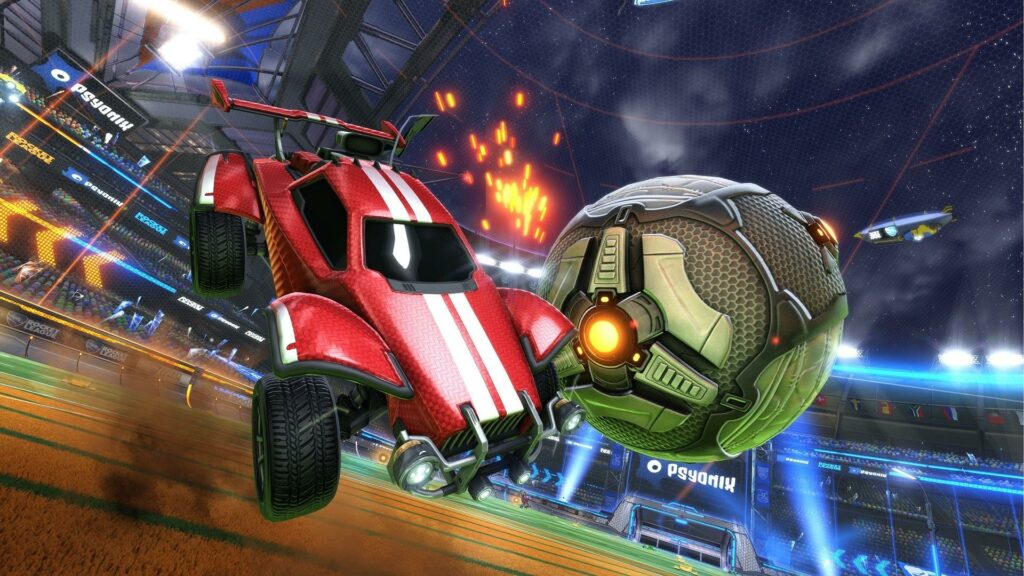 Rocket League via Engadget