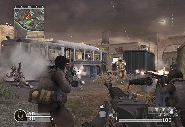 Modern Warfare on the Wii. Photo via Eurogamer. 