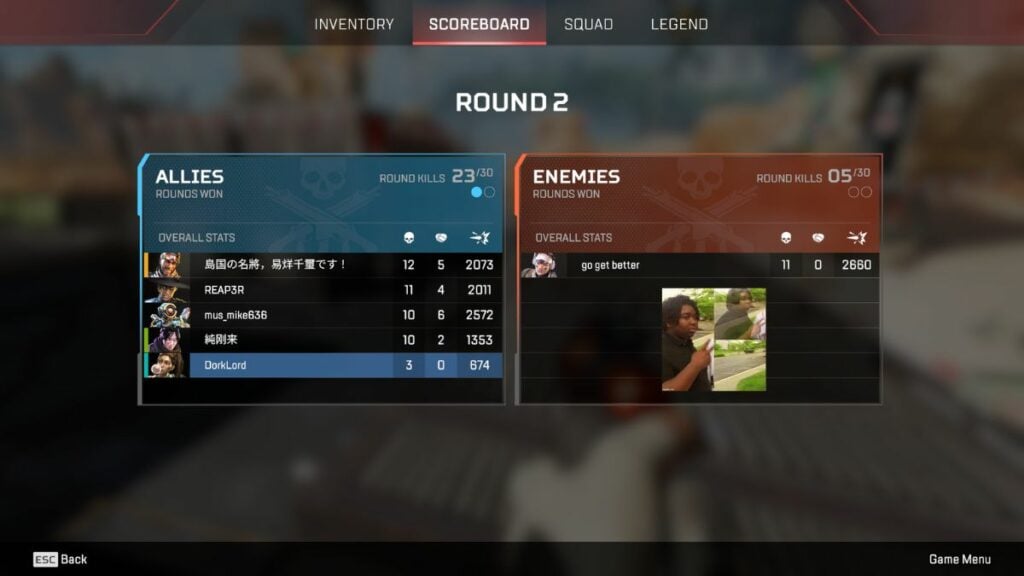 TDMs in Apex Legends are running into problems at launch with players leaving when they lose a round, causing awkward circumstances for all remaining players.