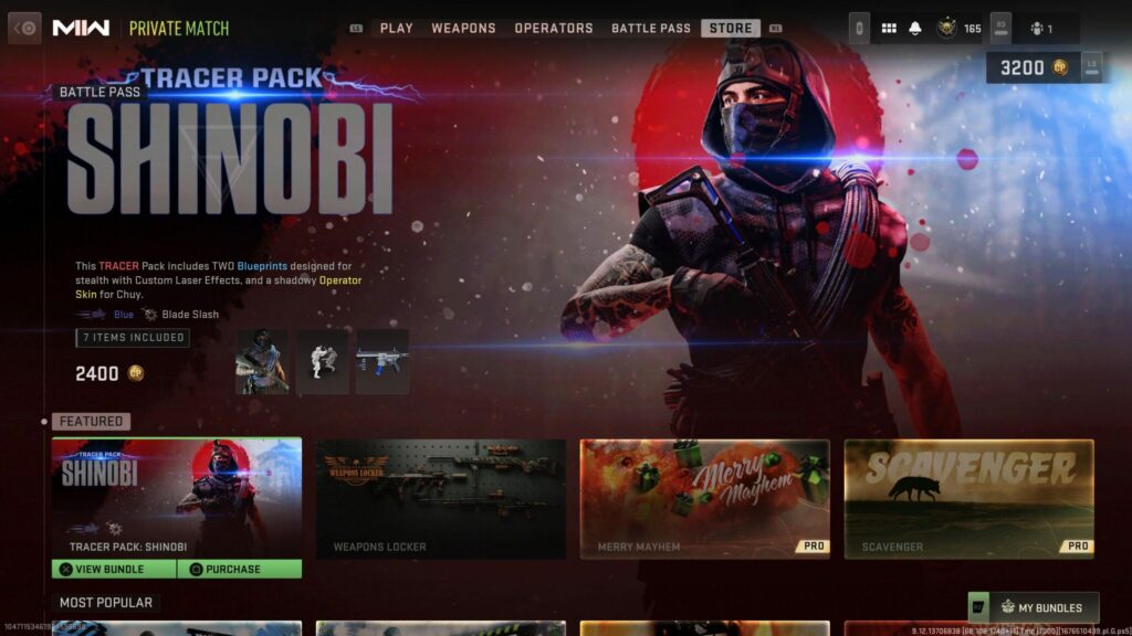 Modern Warfare 2 Dual Kodachis