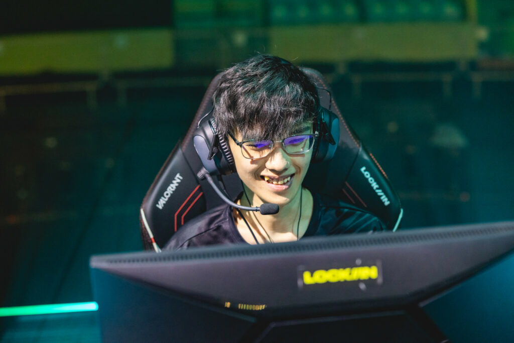 Zhang "BerLIN" Bo-lin of FunPlus Phoenix competes at the VALORANT Champions Tour 2023: LOCK//IN Groups Stage on February 14, 2023 in Sao Paulo,