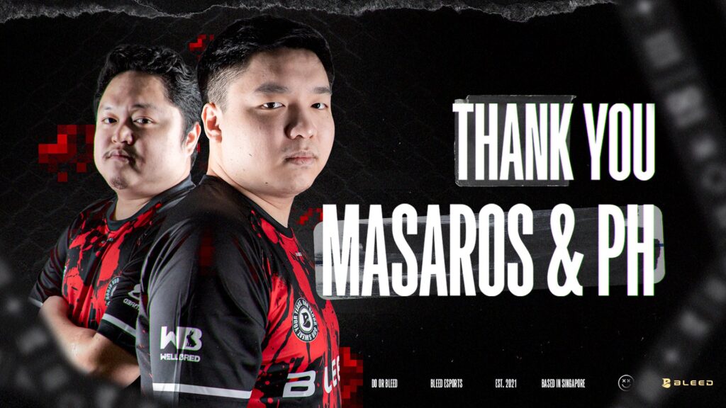 Bleed Esports parts ways with PlayHard and Masaros