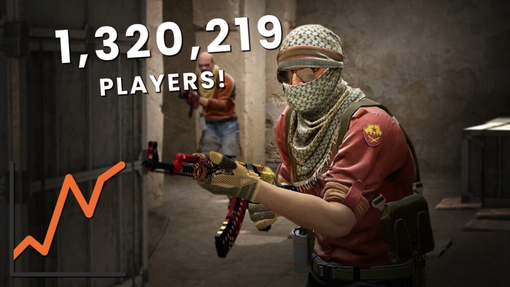 CS:GO beats its all time concurrent online players record
