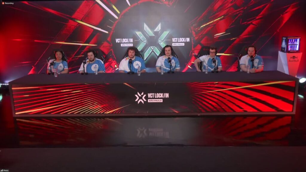 Cloud9’s mCe talks preparation and fires back against Paper Rex in post-match press conference