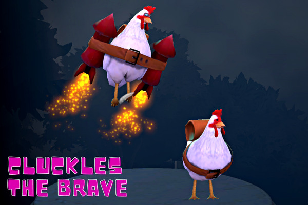 Cluckles the Brave - Cute Dota 2 courier