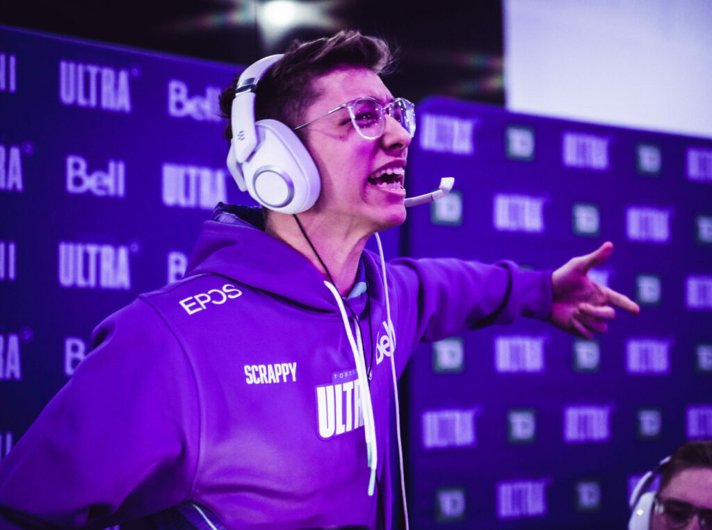 Scrappy is known for shouting at his opponents