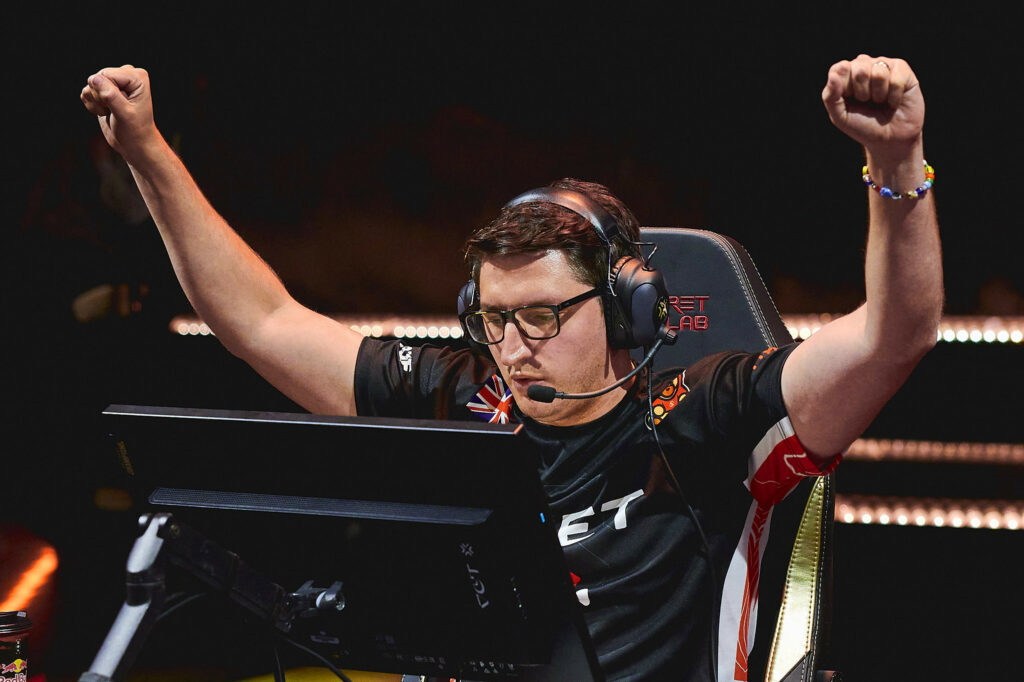 Rory "dephh" Jackson of XSET reacts at the VALORANT Champions 2022 Istanbul Playoffs Stage on September 13, 2022 in Istanbul, Turkey.