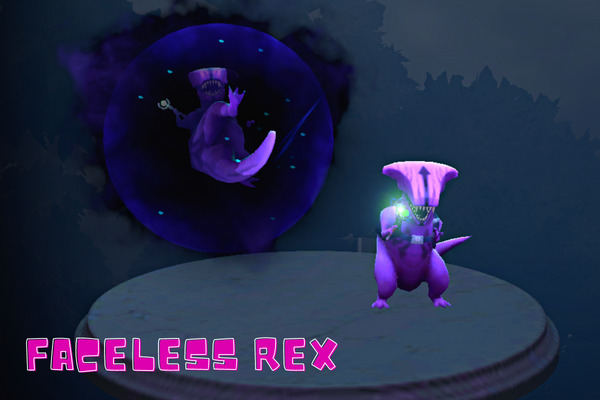 Faceless Rex - Cute Dota 2 courier