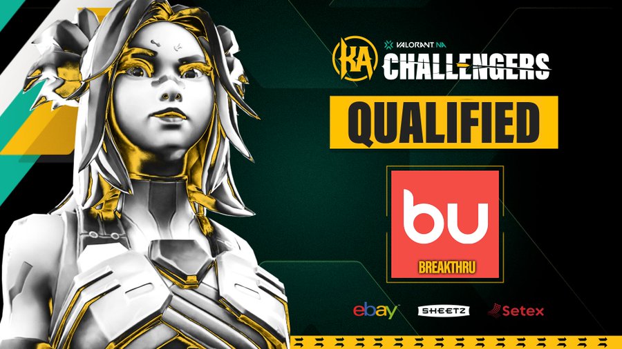 Team BreakThru qualified for VALORANT Challengers