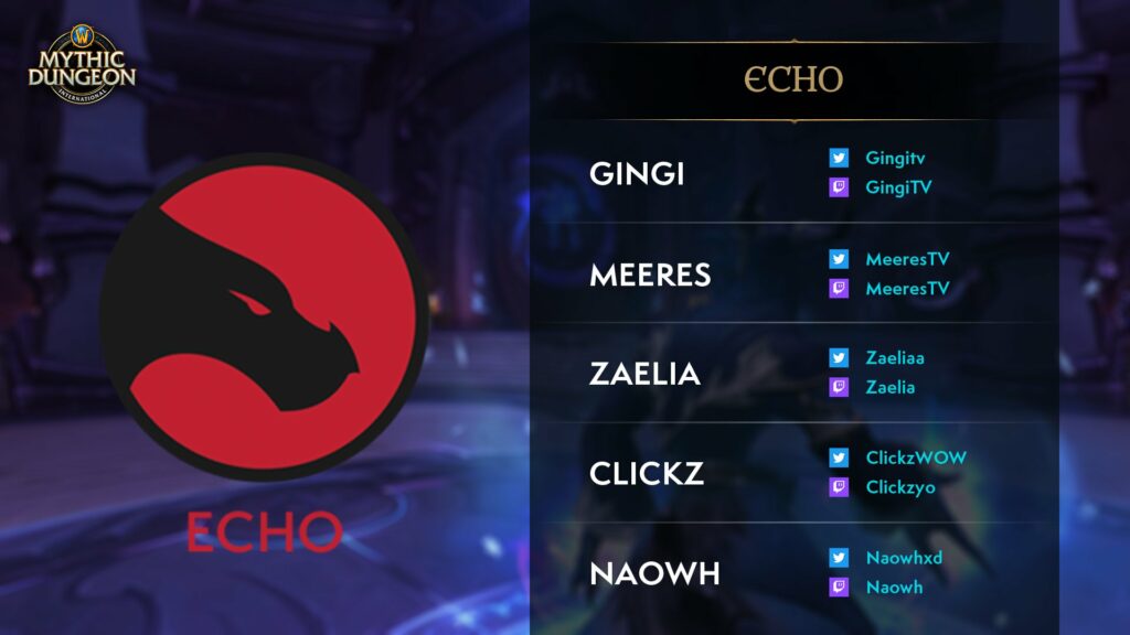 Echo players