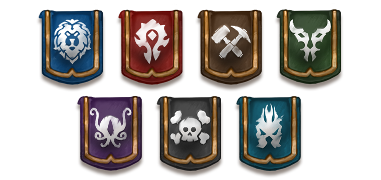 New Mercenaries Faction Banners - Image via Blizzard