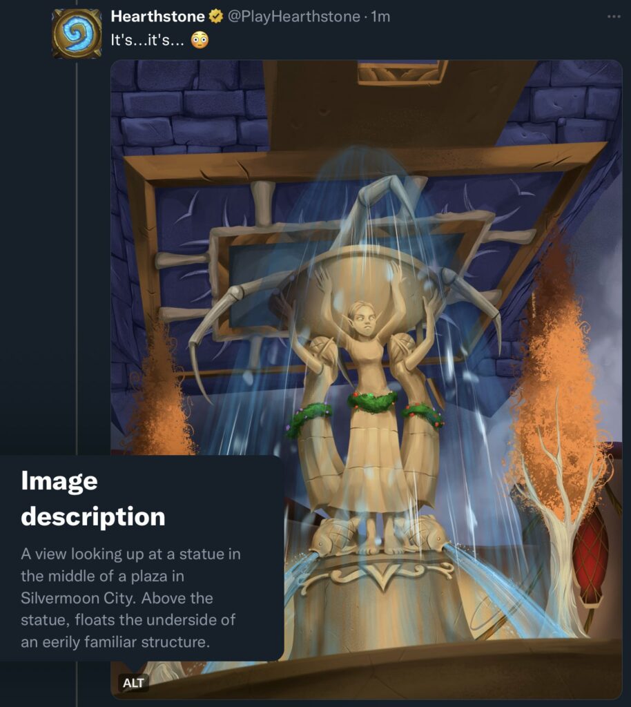 Hearthstone Miniset teaser alt-text - Image via Ben Hearthstone