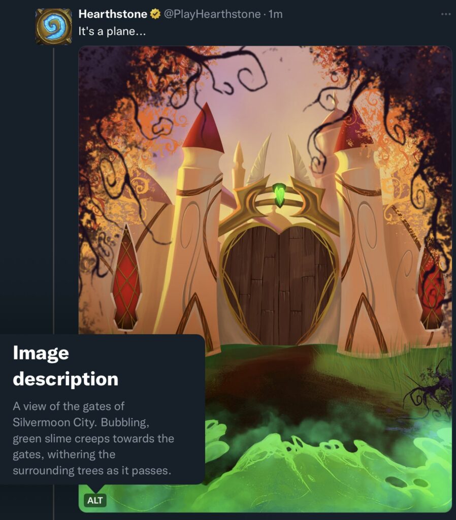 Hearthstone Miniset teaser alt-text - Image via Ben Hearthstone