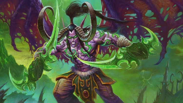 Illidan Stormrage artwork