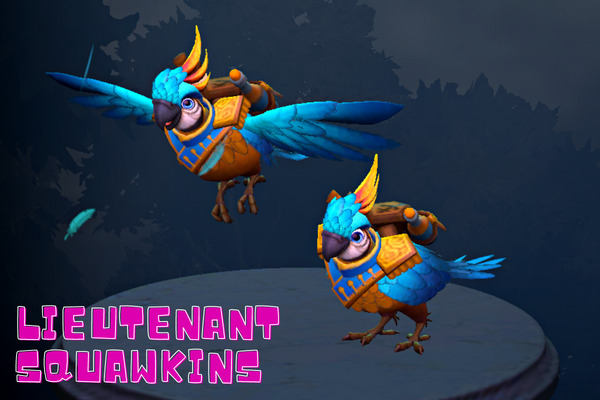 Lieutenant Squawkins - Dota 2 courier