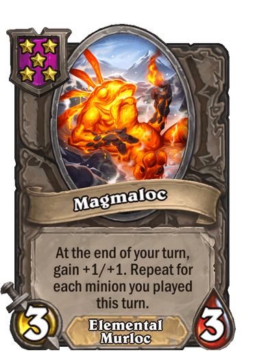 Magmaloc naturally scales while selling Tea Master Theotar buff cards.