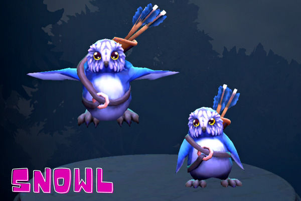Snowl -Dota 2 courier