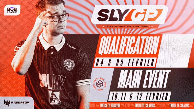 Solary Grand Prix Hearthstone Battlegrounds announcement