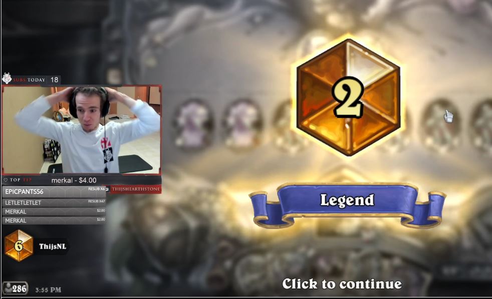 Is Thijs making a comeback to Hearthstone Esports? Check out January Leaderboards