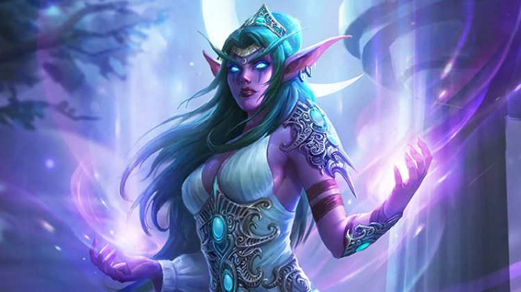 Tyrande Whisperwind artwork (