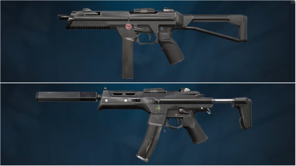 The standard skin for the Stinger and the Spectre in VALORANT.