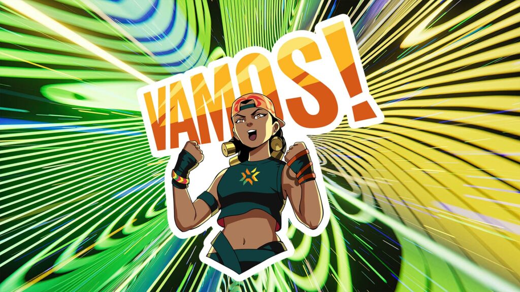 VCT LOCK//IN 2023 capsule exclusive VAMOS! spray