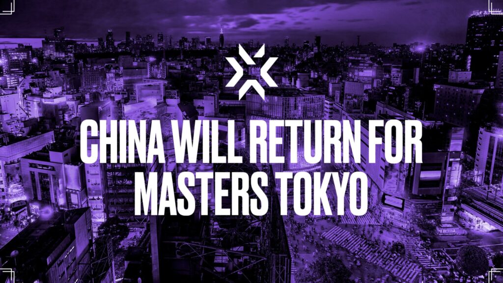 China receives two slots at VCT Masters Tokyo
