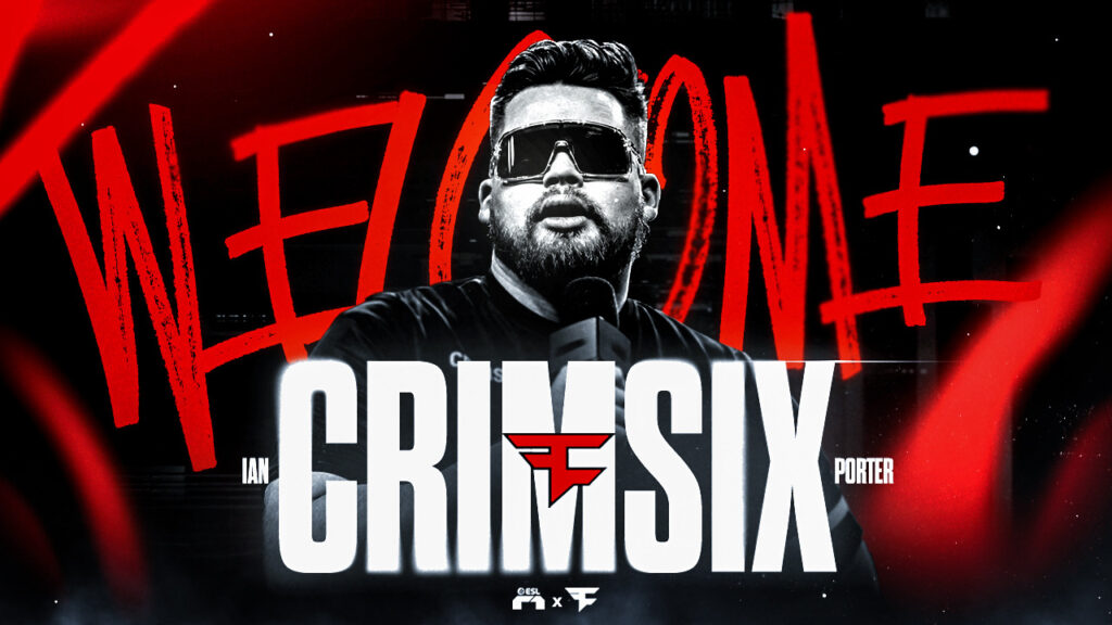 Crimsix joins FaZe Clan for ESL R1: Racing Released