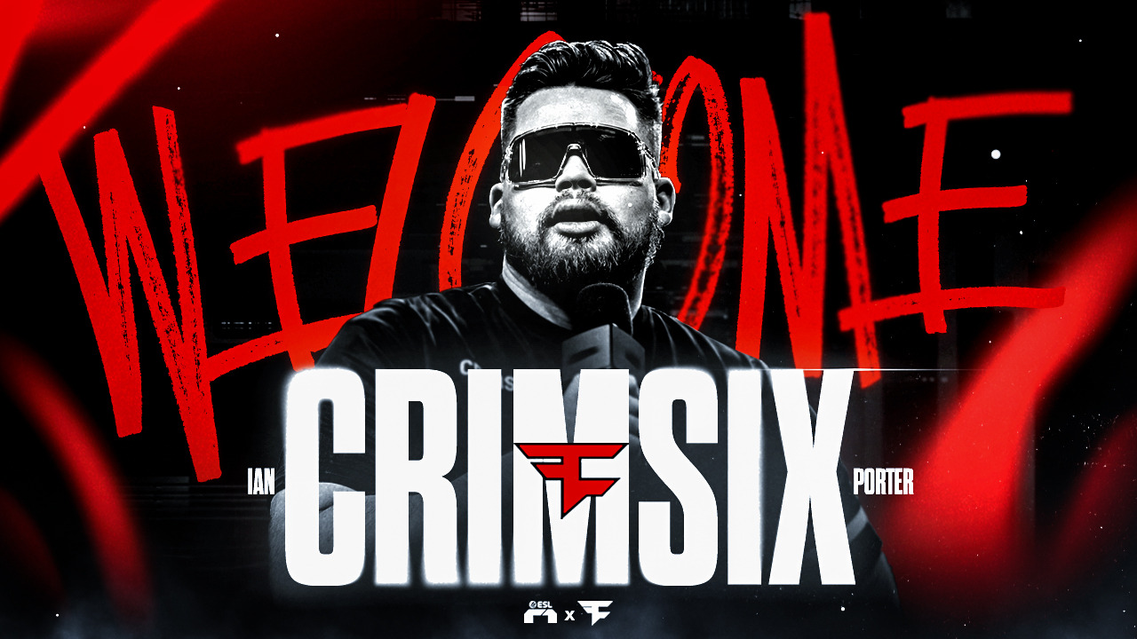 Crimsix joins FaZe Clan for ESL R1: Racing Released
