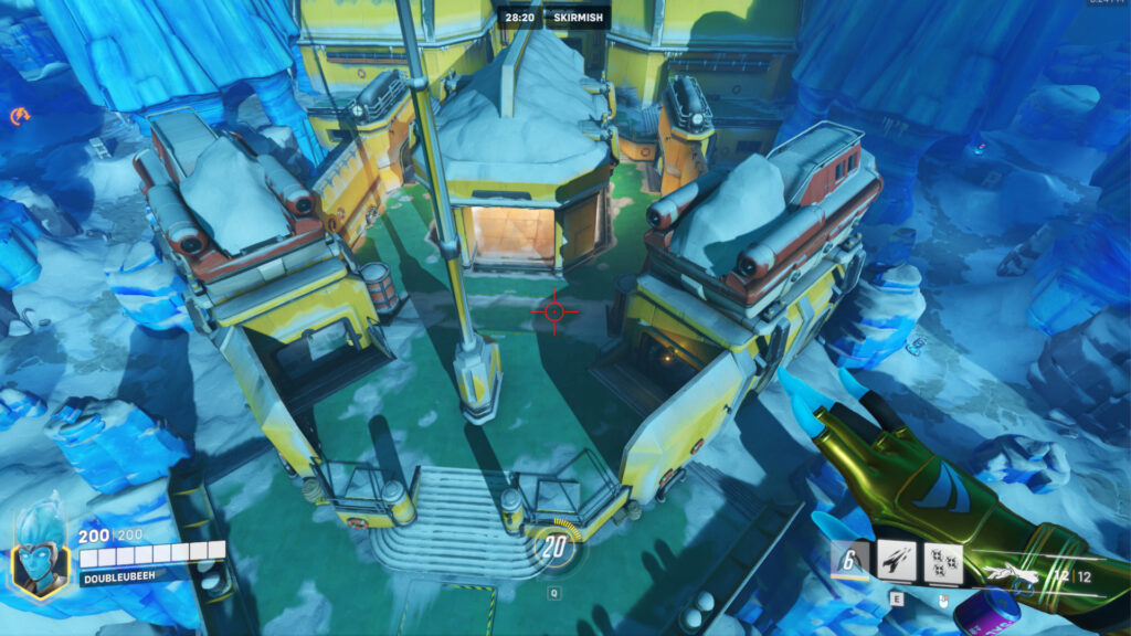 The shipwreck portion of the Overwatch 2 Antarctic Peninsula map features an overhead exposure perfect for direct assaults. 