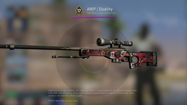 Valve replaces AWP Doodle Lore with AWP Duality following stolen artwork complaints