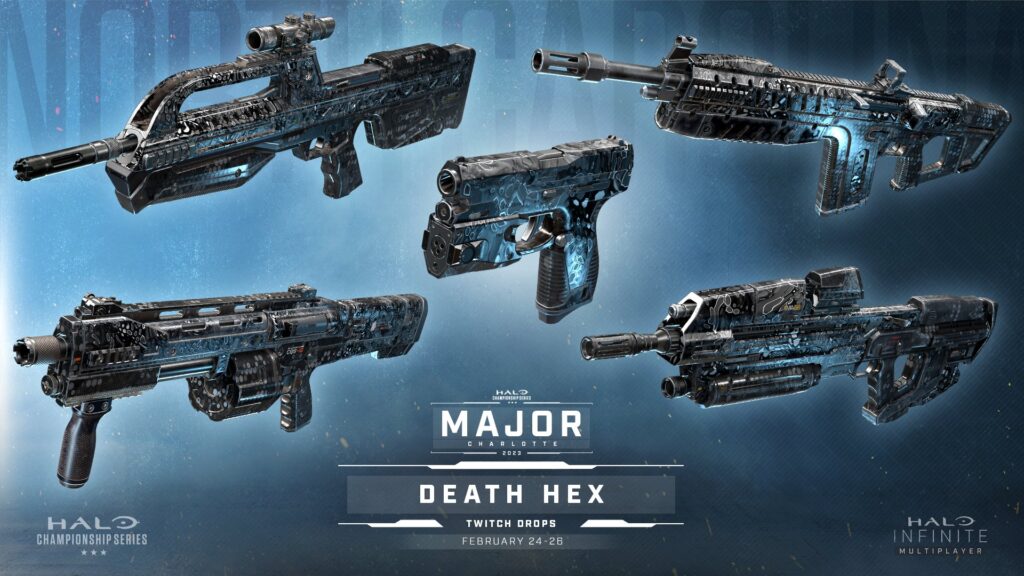 How to get the exclusive Halo Death Hex weapon skin drops