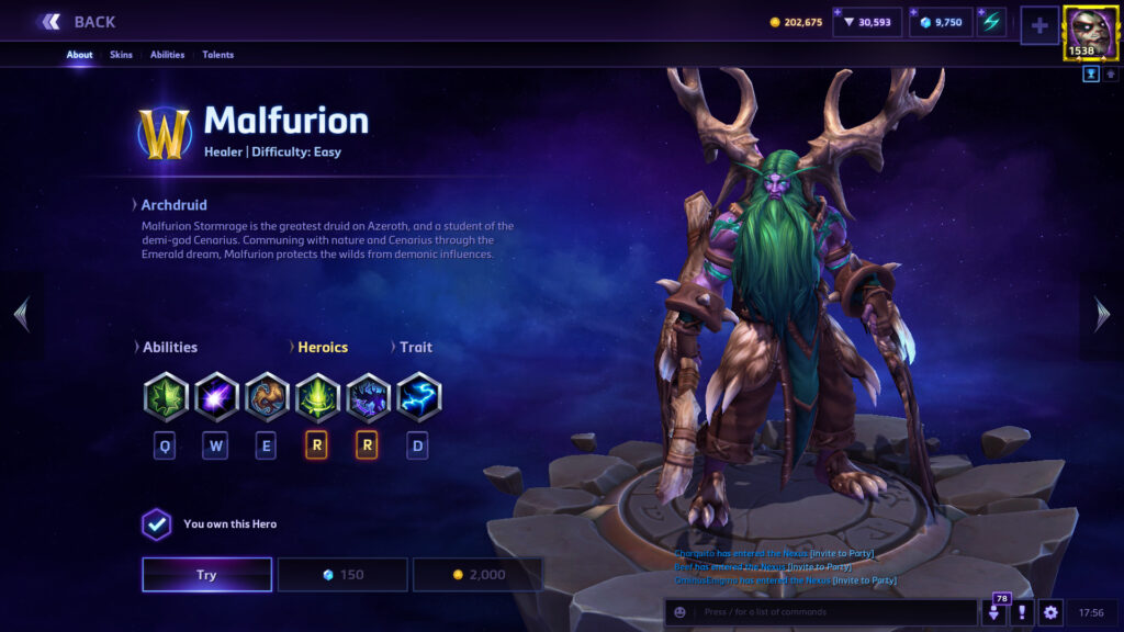 Malfurion in Heroes of the Storm