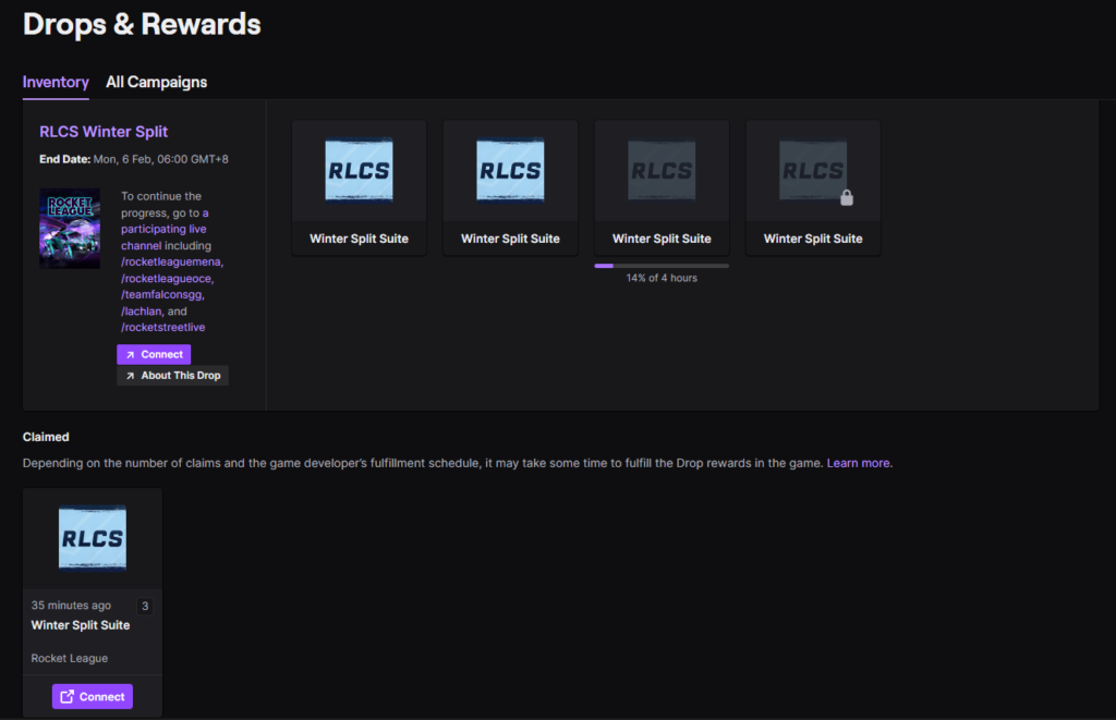 Rocket League Fan Rewards