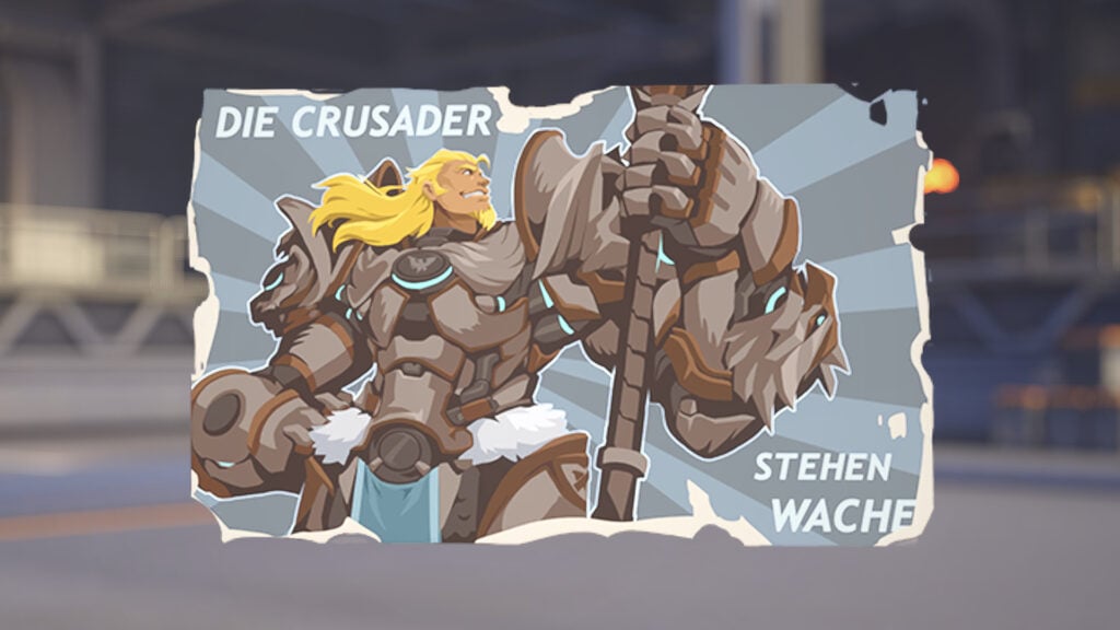 The Poster spray for Reinhardt