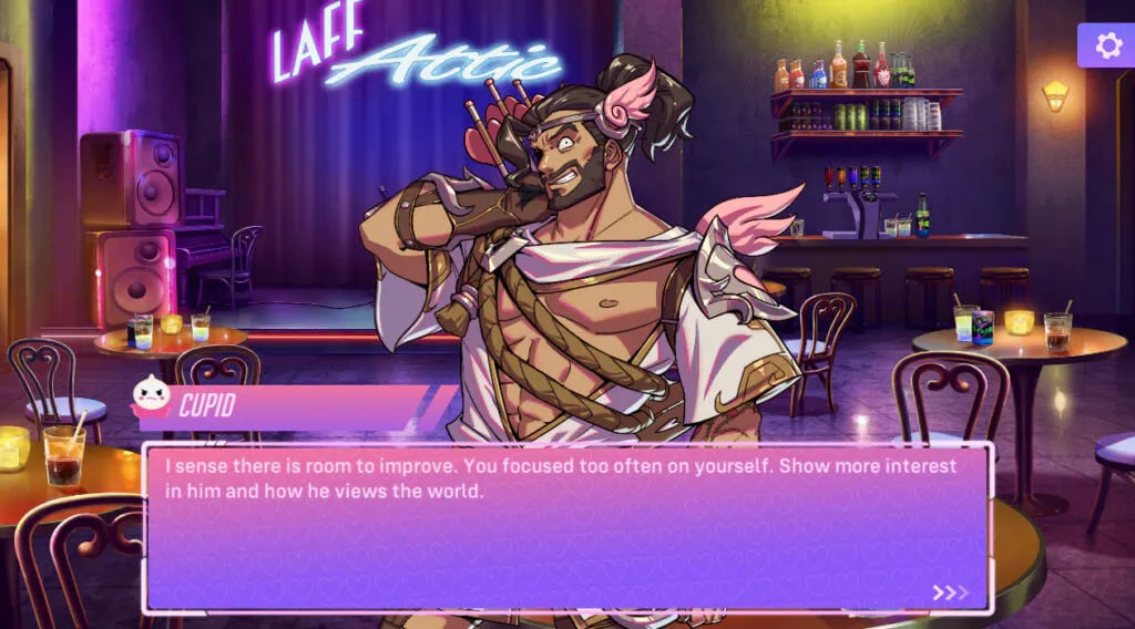 Cupid Hanzo as the player's wingman 