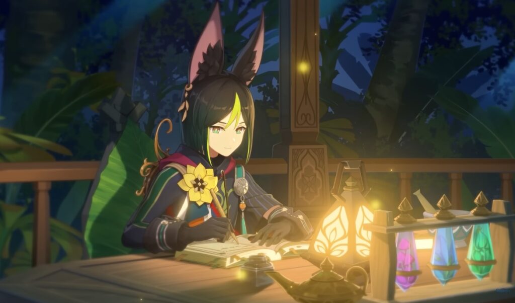 Tighnari was added in August 2022. The English voice actor will now be recast