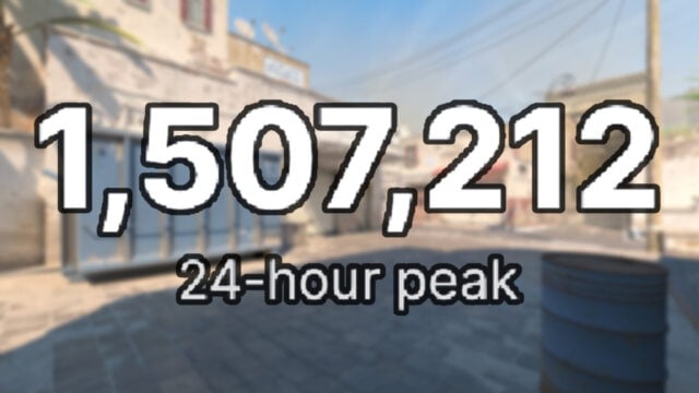 CS:GO hits 1.5 Million Concurrent Players after CS2 Announcement