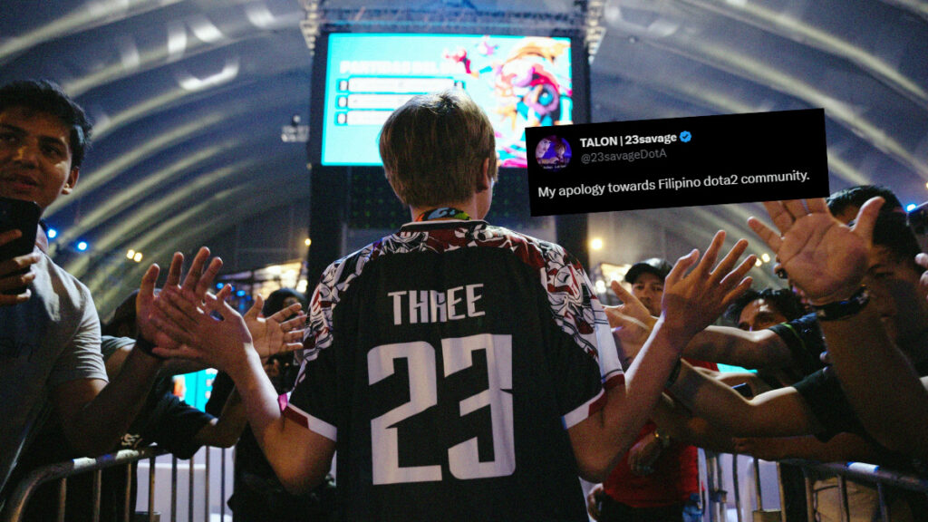 23savage apologizes to the Filipino Dota 2 community after insensitive remarks