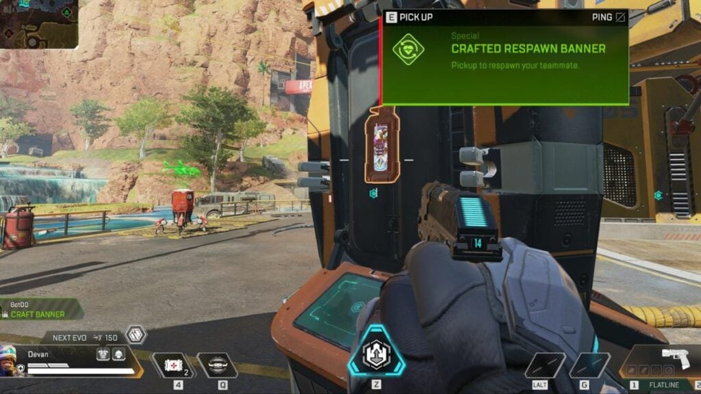 Support class legends can craft their squadmates' banners using the replicator even if they're expired.