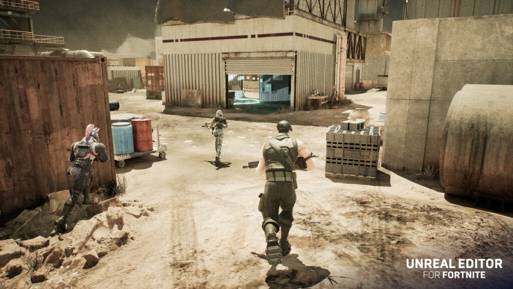 Deserted: Domination map created via Fortnite Creative 2.0