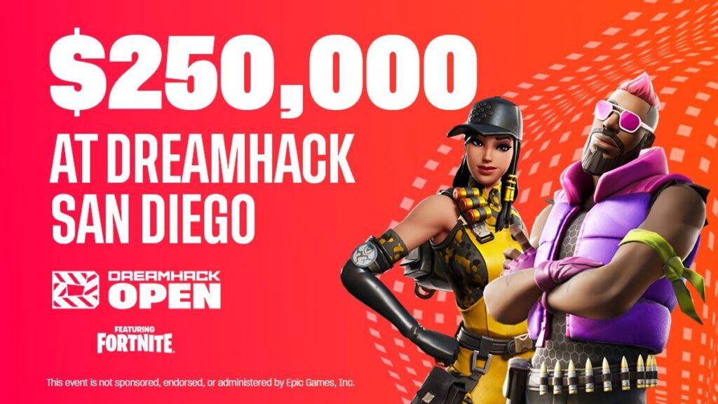 DreamHack San Diego announces $250K Fortnite tournament