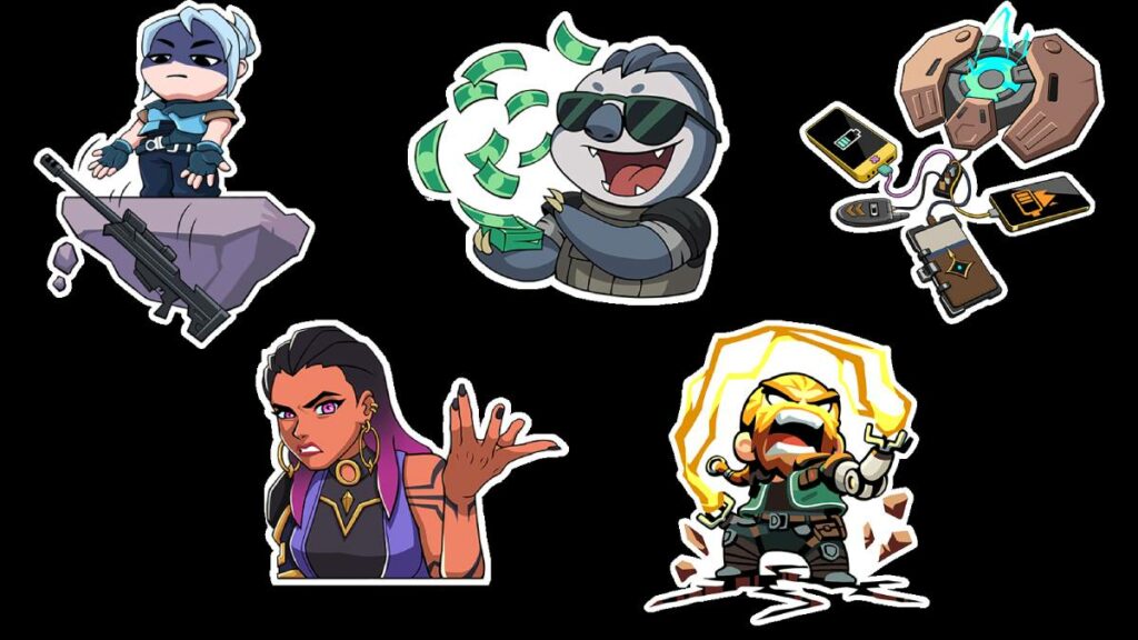 The Bye Op, Dolla Dolla Bill Yall, Charging Station, Huh, and Let's Go sprays.