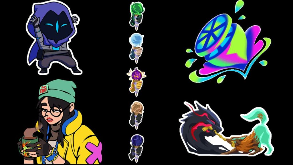 The Omen Cat Dance, Scoop of Smoke, Signature, Too Early For This, and Tug of War sprays.