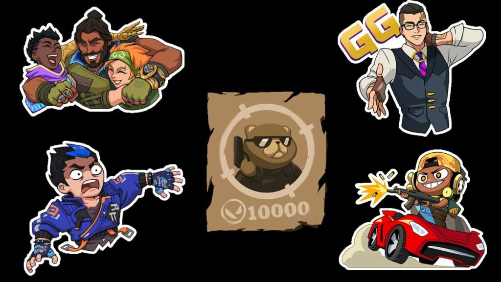 The We Made It, Whaaat, Wanted: Tactibear, Well Played, and Wide Swing sprays.