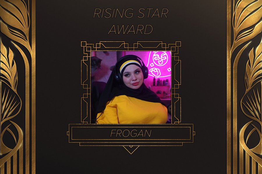 Frogan won the Rising Star Award at the Streamer Awards 2023