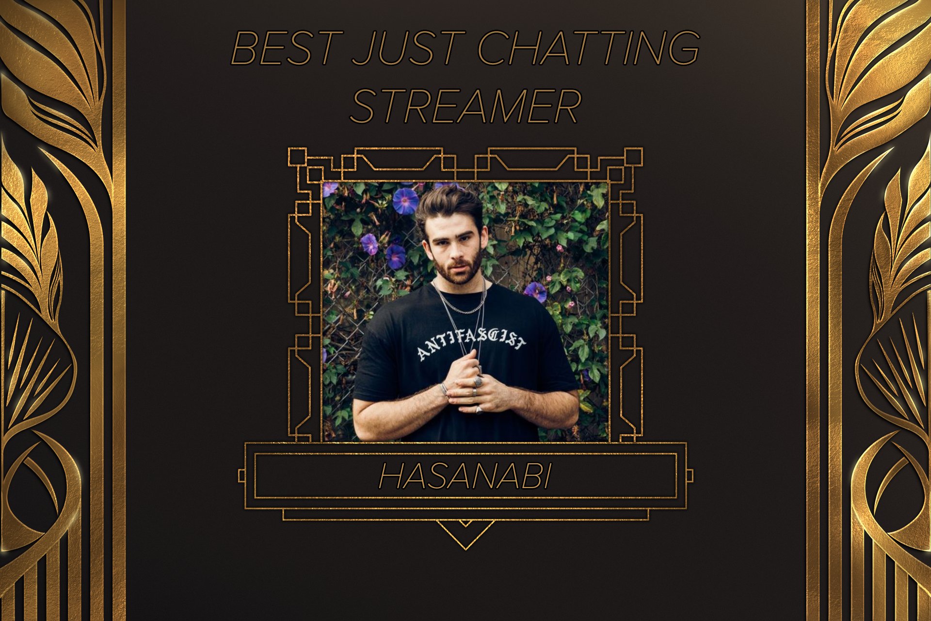 Hasanabi won the best Just Chatting streamer at the awards.